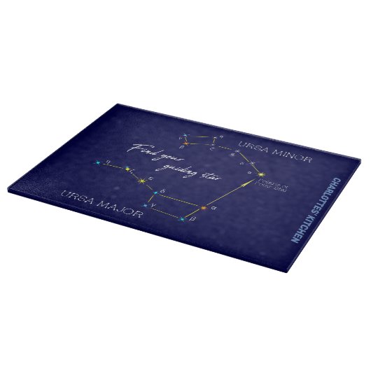 Planche À Découper Hémisphère Nord Trouver Polaris Star (Coin)