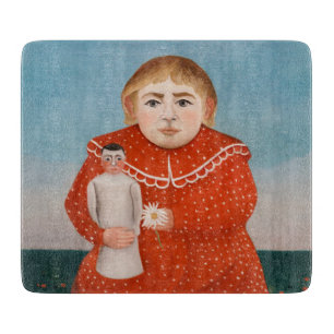 Planche À Découper Henri Rousseau - Enfant à la poupée