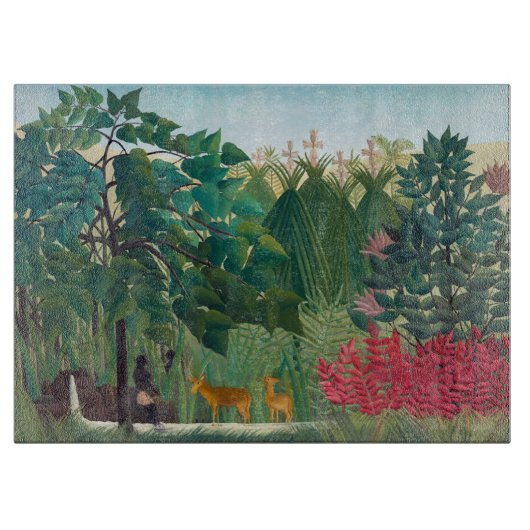 Planche À Découper Henri Rousseau - La cascade (Devant)
