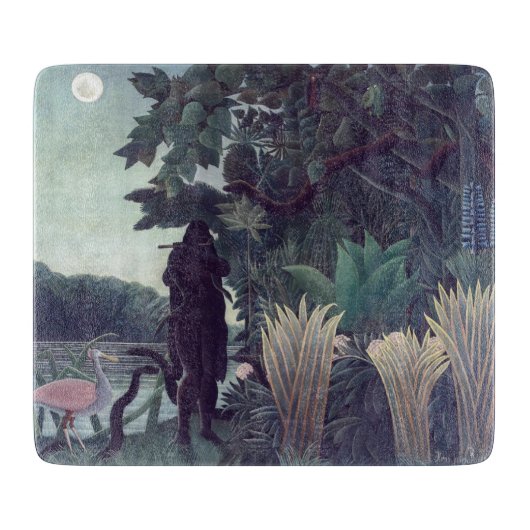 Planche À Découper Henri Rousseau - Le Charmeur Des Serpents (Devant)