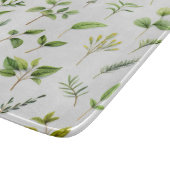 Planche À Découper Herbarium Feuille vert (Coin)