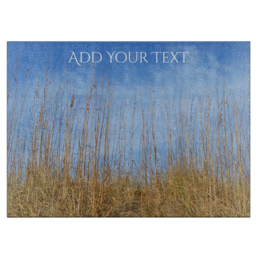 Planche À Découper Herbe de plage par Shirley Taylor (Devant)