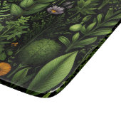 Planche À Découper Herbes vertes foncées (Coin)