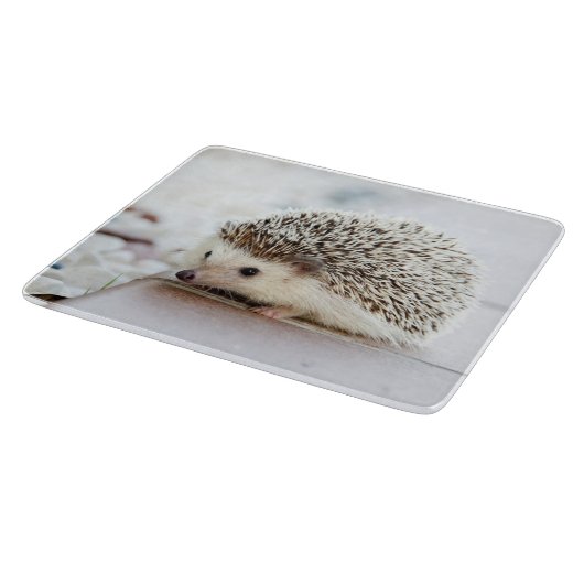 Planche À Découper Hérisson mignon de bébé (Coin)