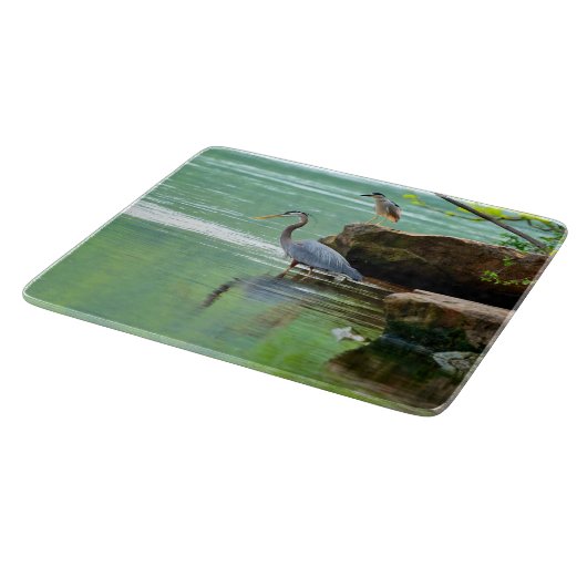 Planche À Découper Hérons (Coin)