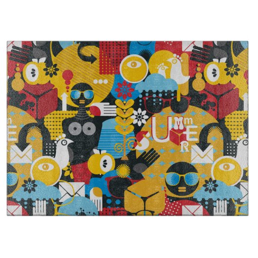 Planche À Découper Heure d'été (Devant)