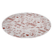 Planche À Découper Heureuse Sainte-Valentin (Coin)