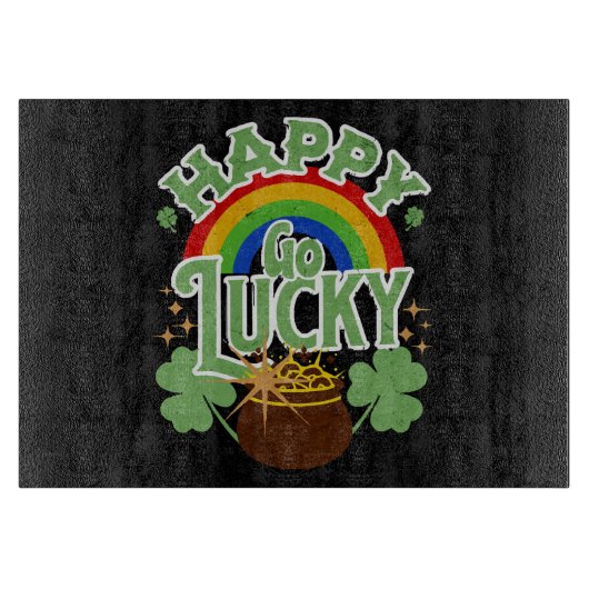 Planche À Découper Heureux Go Lucky (Devant)