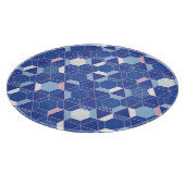 Planche À Découper Hexagons, triangles : motif abstrait géométrique. (Coin)