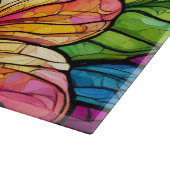 Planche À Découper hibiscus en verre tendu (Coin)