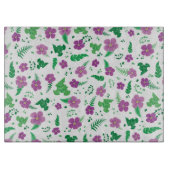 Planche À Découper Hibiscus pourpre (Devant)