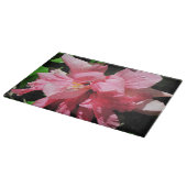 Planche à découper Hibiscus Rose Double (Coin)
