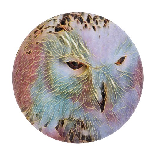 PLANCHE À DÉCOUPER HIBOU (Devant)