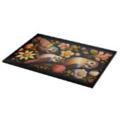 Planche À Découper Hiboux & Fleurs | Haeckel Moderne (Coin)