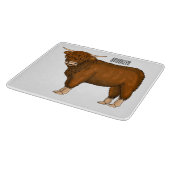 Planche À Découper Highland cow (Coin)