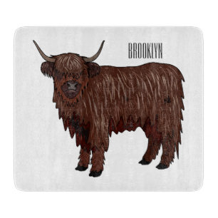 Planche À Découper Highland cow