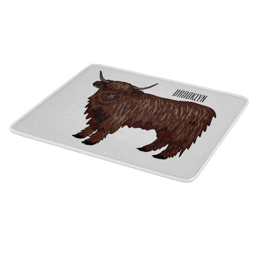 Planche À Découper Highland cow (Coin)