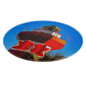 Planche À Découper Hilton Head Harbour Town Lighthouse Noël (Coin)