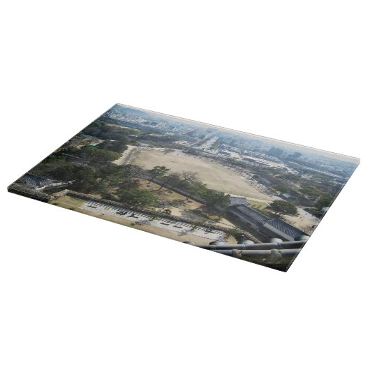 Planche À Découper Himeji, Japon (Vue du château haut) (Coin)
