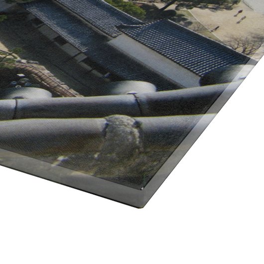 Planche À Découper Himeji, Japon (Vue du château haut) (Coin)