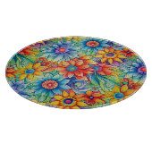 Planche À Découper Hippie Art Cutting Board (Coin)