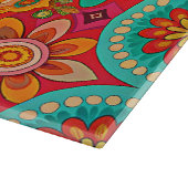 Planche À Découper Hippie Art Cutting Board (Coin)