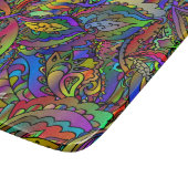 Planche À Découper Hippie Super Psychedelic Design Thunder_Cove (Coin)