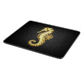 Planche À Découper Hippocampe Polygonal Or (Coin)