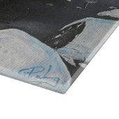 Planche À Découper Hiver à Yosemite, par Gary Poling (Coin)