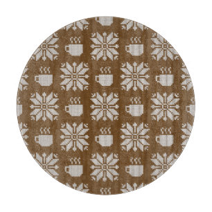 Planche À Découper Hiver confit : Tasses à thé décoratives