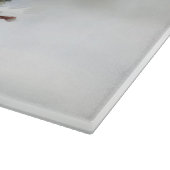 Planche À Découper hiver de Noël du Labrador (Coin)