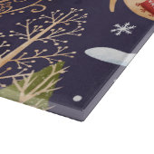 Planche À Découper Hiver des rennes Whimsical (Coin)