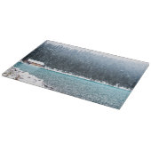 Planche À Découper Hiver paisible (Lake Louise) Coussin Coque (Coin)