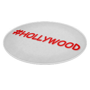Planche À Découper "#HOLLYWOOD" Belle Conception. Commandez dès maint