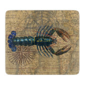 Planche À Découper Homard Coquillages Fruits de mer Maine Classique O (Devant)