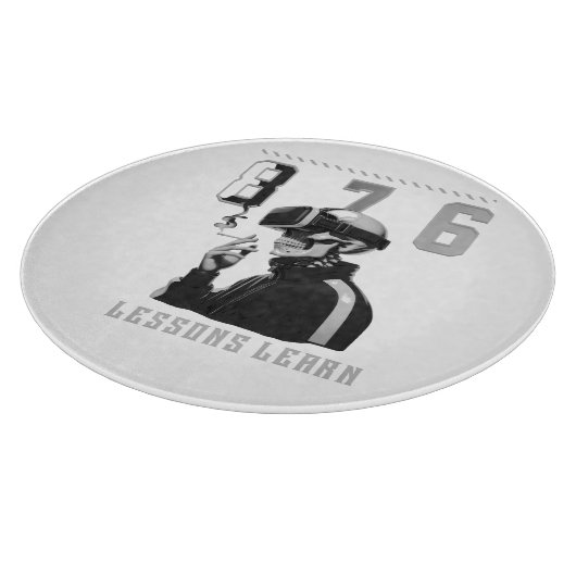 Planche À Découper Home/Kitchen 876 LESSONS LEARN Cutting Board (Coin)