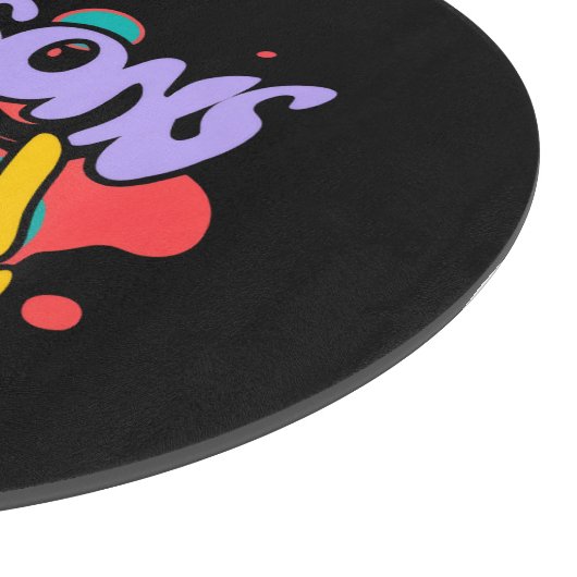 PLANCHE À DÉCOUPER HOME PAINT SPLASH LESSONS LEARN CUTTING BOARD  (Coin)