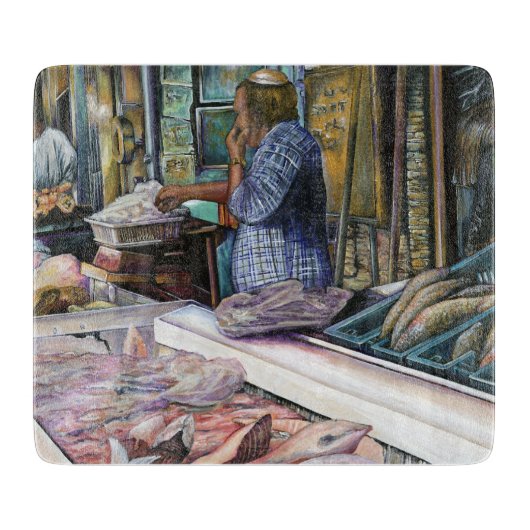 Planche À Découper Hommes du désert, Dons de la mer, Jérusalem (Devant)