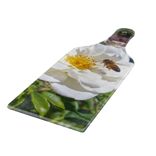 Planche À Découper Honey Bee S'envole En Rose, (Coin)