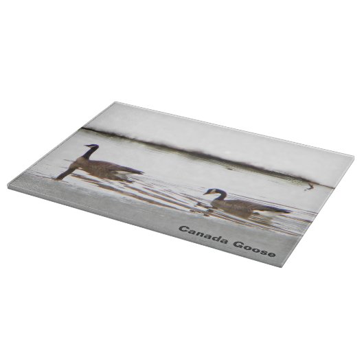 Planche À Découper Honkers - Oies du Canada (Coin)