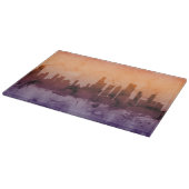 Planche À Découper Horizon de Chicago l'Illinois (Coin)