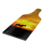 Planche À Découper Horse Paddle Cutting Board (Coin)