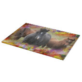 Planche À Découper Horses Colorful (Coin)