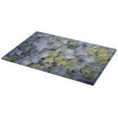Planche À Découper hortensias bleus (Coin)