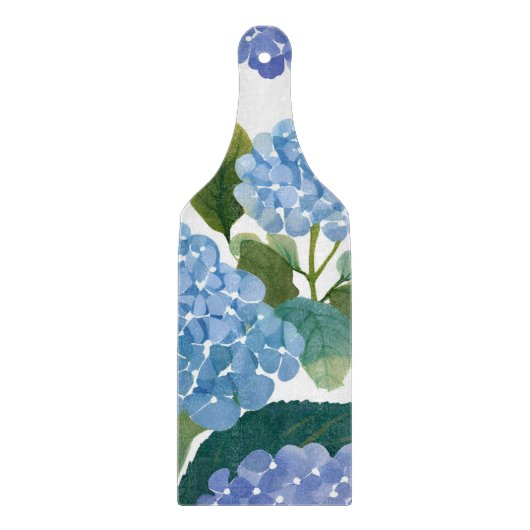 Planche À Découper Hortensias bleus | Bel arbuste floral (Devant)
