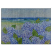 Planche À Découper Hortensias par la mer (Devant)