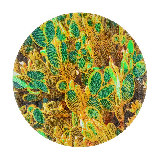 Planche À Découper Hot Africa Desert Cactus Plantes Prickly Pear (Devant)