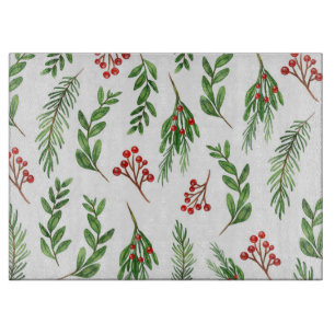 Planche À Découper Houx de Noël