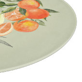 Planche À Découper Huile d'olive et orange : (Coin)