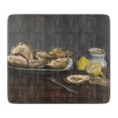 Planche À Découper Huîtres (par Edouard Manet) (Devant)